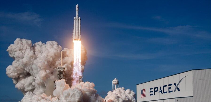 Le Lanceur Falcon Heavy de Space X !